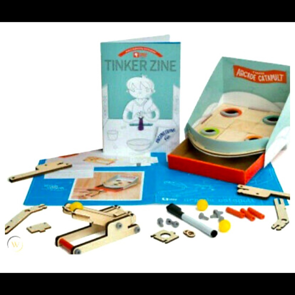 New KIWI Crate ARCADE CATAPULT Kids Craft Project